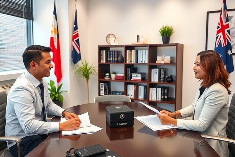 OMARA registered migration agents managing visa and immigration services