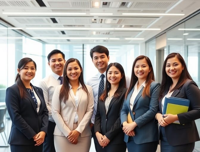 Skilled Filipino professionals preparing for Australian employment